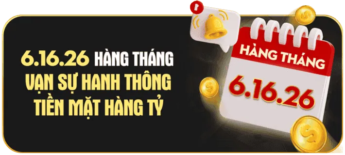 Thưởng nạp lại hàng ngày tại xemga789