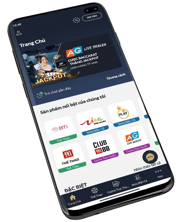 Dealer trực tuyến tương tác với người chơi tại xemga789